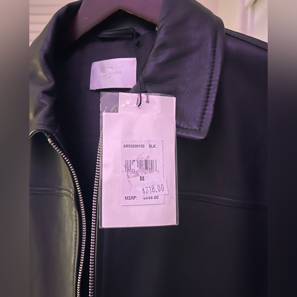 leather jacket - Picture 4 of 5